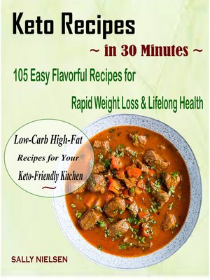 cover image of Keto Recipes in 30 Minutes